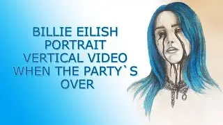 BILLIE EILISH portrait vertical video