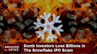 The Snowflake IPO Disaster: The Rich Gets Richer