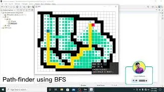 Pathfinding Algorithm | Breadth-First Search Visualization