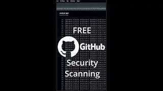 Free Github Code Security Scanning 