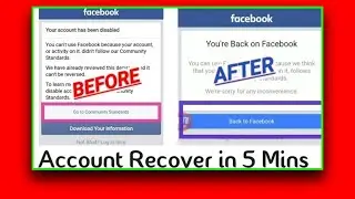 How to Recover Disabled Facebook Account 2021 | How to recover disabled facebook account