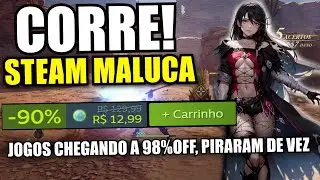CORRE! Jogos para PC AAA 10/10 que eram CAROS chegando a R$9,00 na Steam Maluca!