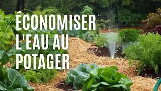 TUTO : ÉCONOMISER L'EAU au POTAGER ! (Fini les plantes mortes au retour de VACANCES)