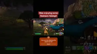 Going all Redneck on these bots! #fortnite #fortniteclips #redneck #fishing #fishingvideo #fish