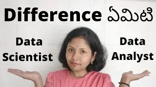 Data Analyst vs Data Scientist | What is Data Science | What is Data Analysis | Telugu | Pashams