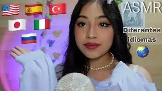 ASMR in different languages | triggers world 💤🌎
