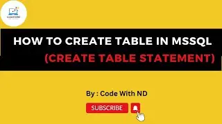 How to create table using SQL query?.#viral #trending #viralvideo #sqlforbeginners #sql