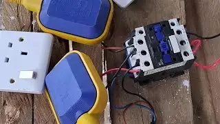 How to connect 2 float switches to water pump controlled by magnetic contactor( single phase)