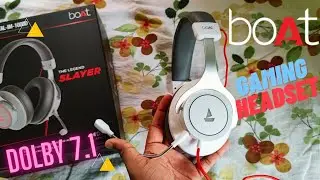 Boat Immortal 1000D Gaming Headset Unboxing