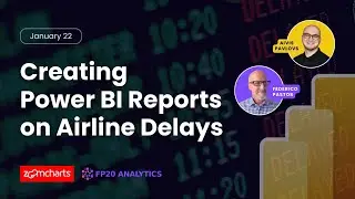 Power BI Airline Delays Data Analysis Workshop | Step-by-step