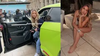 Beautiful Tiktok Superstar Shania Geiss Spotted In Casino Monaco 