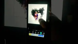 How to make anniversary frame/subscribe ❤️#hearteffect/#picsart#framemaking