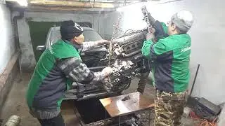 Вот это и случилось. Извлёк мотор из ЯVR .Яврик.