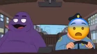 Here comes Grimace