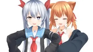 【MMD】失敗作少女【エル＆おーちゃん】