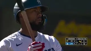 Dodgers Vs Pirates Final 4 minutes | Teoscar Hernandez Walkoff