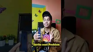 INSTAGRAM INVITE SENT PROBLEM / Invitation send problem / instagram Message problem Fix in 30 sec