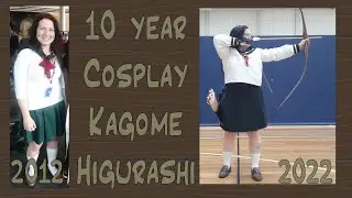 10 Years of Cosplay! Kagome Higurashi Simplicity 8160, Part 1: Skirt