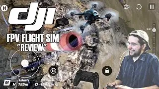 DJI Virtual Flight Simulator App Experience 