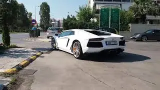 Lamborghini aventador in Athens
