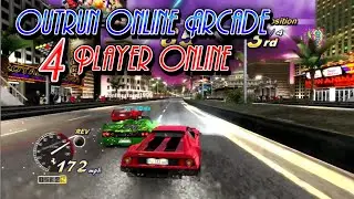 Outrun Online Arcade - 4 Player Online Route B