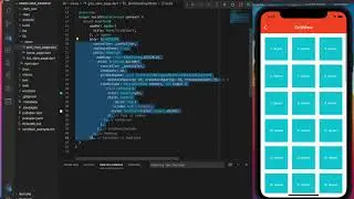 Flutter - 54. Scrollbar || GridView