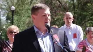 Митинг 1 мая 2012 г. Тирасполь