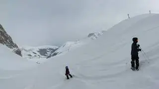 Hintertux off pist 360 VR part 9