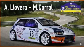 Fiat Punto S1600 Albert Llovera 1/18 Rally Catalunya Costa Brava 2002