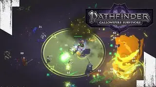 ★ Pathfinder: Gallowspire Survivors mage gameplay -- bullet heaven in the Pathfinder universe