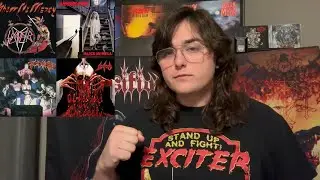 American, Canadian & German Thrash Big 4 Debut Albums Ranked