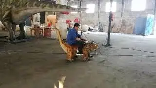 Funny Kids Dinosaur Rider