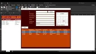 INPUT DATE USING DATE PICKER AND MONTH VIEW | EXCEL & TUTORIAL VBA