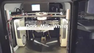 CocoJet 3D Printer - drukowanie 3d z czekolady