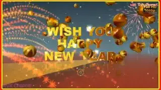 Happy New Year 2021 Green screen effects HD Video