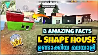 L SHAPE HOUSE IN REAL LIFE ||7 INTERESTING FACTS IN FREE FIRE😍✨