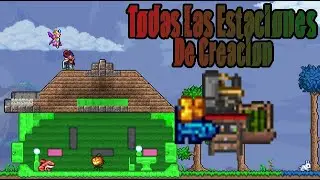 [Terraria 1.4.4.9] Guia De Todas Las Estaciones de Creacion y Como Conseguirlas