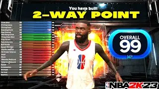 *NEW* 2-WAY DEMIGOD POINT GUARD BUILD IN NBA2K23