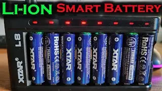 🔋XTAR 1.5V Li-ion Battery & L8 Charger: Introduction & First Look