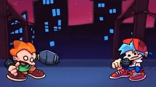 Philly Nice lyrics but Pico and Bf are in the middle of a shoot out (Friday Night Funkin)
