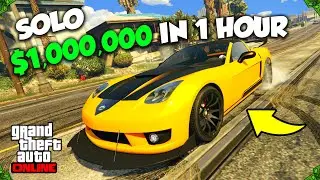 How to Make $1,000,000 in UNDER 1 Hour in GTA 5 Online! (Solo Money Guide)