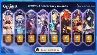 FREE 5☆ CHARACTER!! 1600+ FREE PRIMOGEMS + ANNIVERSARY REWARDS 2025 - Genshin Impact