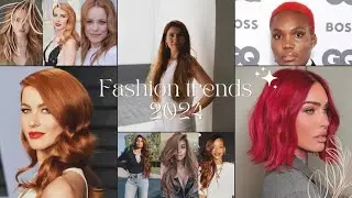 FASHION TRENDS 2024. КРАСНЫЙ И МЕДНЫЙ