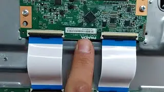 TCL L43S6500 TV Repair, Stripes on Screen (Repair)