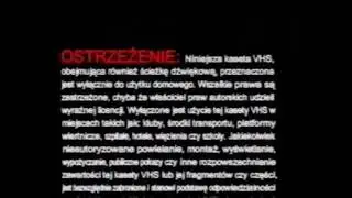 Columbia Tristar Home Video Warning Screen (1999-2007 Poland) (HQ)