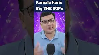 Kamala Haris Big SME SOPs #kamalaharris #usmarket #uselection