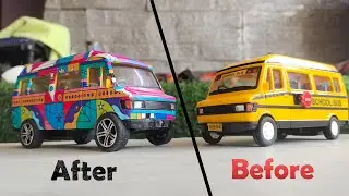 FORCE Traveller Bus Wrap || Diecast Model Modified || Centy Toys