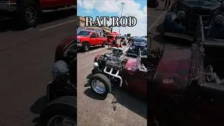 🔥 Blown Dual Quad V8 Rat Rod Roadster at the 2025 NSRA Street Rod Nationals Car Show 