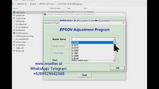 Resetter Epson L1210 L1211 L1216 L1250 L1251 L1256 L3210 L3211 L3216 L3250 L3251 L3256 L5290 L5296