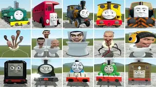 New Skibidi Toilet vs Thomas 2d vs ThoMasTrain vs All Thomas and Friends in Garry's Mod!